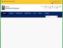 Tablet Screenshot of cursosextra.com